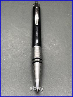 MONTBLANC StarWalker Doue 38012 Black Resin & Platinum Plate Twist Ballpoint Pen