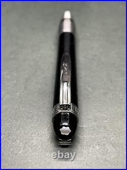 MONTBLANC StarWalker Doue 38012 Black Resin & Platinum Plate Twist Ballpoint Pen