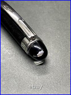 MONTBLANC StarWalker Doue 38012 Black Resin & Platinum Plate Twist Ballpoint Pen