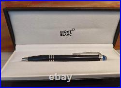 MONTBLANC Starwalker Blue Dome Platinum Plated Ballpoint, NOS