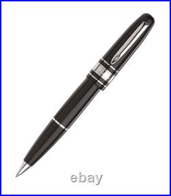 Marlen Class Black Lacquer Resin Ballpoint Pen, Brand New In Box, Made In Italy