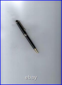 Mont Blanc #164 Classique Meisterstuck Ball Point Pen Black WithGold-Acura Logo