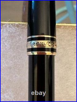 Mont Blanc #164 Classique Meisterstuck Ball Point Pen Black WithGold-Acura Logo