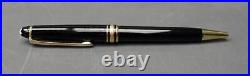 Mont Blanc Meisterstuck Classique Black/Gold Ballpoint Pen + Case Germany