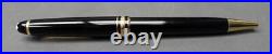 Mont Blanc Meisterstuck Classique Black/Gold Ballpoint Pen + Case Germany