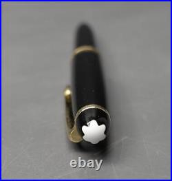 Mont Blanc Meisterstuck Classique Black/Gold Ballpoint Pen + Case Germany