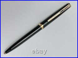 Montblanc 181 Ballpoint Pen In Black With Gold Plated Clip & Trim Mint