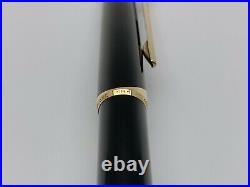 Montblanc 181 Ballpoint Pen In Black With Gold Plated Clip & Trim Mint