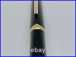 Montblanc 181 Ballpoint Pen In Black With Gold Plated Clip & Trim Mint