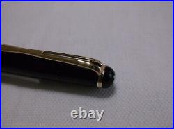 Montblanc # 315 Black & Gold Trim Ballpoint Pen