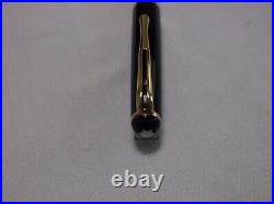 Montblanc # 315 Black & Gold Trim Ballpoint Pen