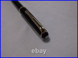 Montblanc # 315 Black & Gold Trim Ballpoint Pen