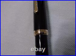 Montblanc # 315 Black & Gold Trim Ballpoint Pen