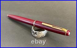 Montblanc 38 Burgundy Resin Gold Lever Mechanism ballpoint (BFP260)