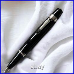 Montblanc Boheme Ballpoint Pen Black Onyx Storn Black & Gold GERMANY Boxed