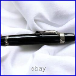 Montblanc Boheme Ballpoint Pen Black Onyx Storn Black & Gold GERMANY Boxed