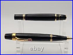 Montblanc Boheme Ruby Gold Plated Fountain And Ballpoint Pens (Pre-Owned) with Box