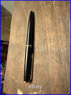 Montblanc Classic # 280 Matte Black & Gold Trim Ballpoint Pen