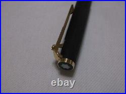 Montblanc Classic # 280 Matte Black & Gold Trim Ballpoint Pen