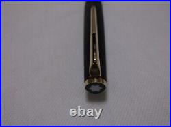 Montblanc Classic # 280 Matte Black & Gold Trim Ballpoint Pen