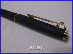 Montblanc Classic # 280 Matte Black & Gold Trim Ballpoint Pen