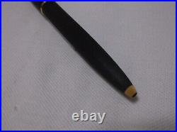 Montblanc Classic # 280 Matte Black & Gold Trim Ballpoint Pen