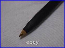 Montblanc Classic # 280 Matte Black & Gold Trim Ballpoint Pen