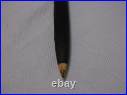 Montblanc Classic # 280 Matte Black & Gold Trim Ballpoint Pen