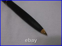 Montblanc Classic # 280 Matte Black & Gold Trim Ballpoint Pen