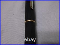 Montblanc Classic # 280 Matte Black & Gold Trim Ballpoint Pen