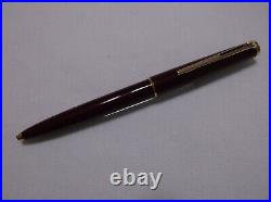 Montblanc Classic # 380 Burgundy Red & Gold Trim Ballpoint Pen