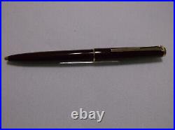 Montblanc Classic # 380 Burgundy Red & Gold Trim Ballpoint Pen