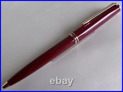 Montblanc Classic Ballpoint Pen Burgundy GT