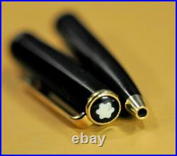 Montblanc Classic Black Lacquer&GT German Ballpoint pen c. 1991's