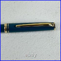 Montblanc GENERATION TURQUOISE Teal & GOLD Ballpoint Pen