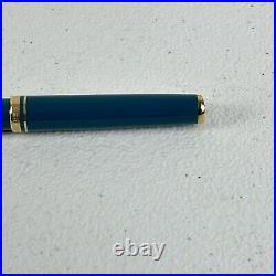 Montblanc GENERATION TURQUOISE Teal & GOLD Ballpoint Pen