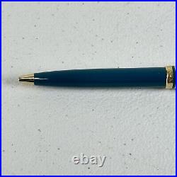 Montblanc GENERATION TURQUOISE Teal & GOLD Ballpoint Pen