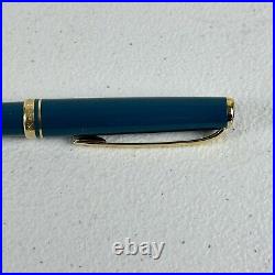 Montblanc GENERATION TURQUOISE Teal & GOLD Ballpoint Pen