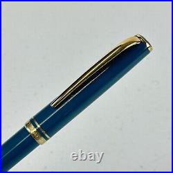 Montblanc GENERATION TURQUOISE Teal & GOLD Ballpoint Pen