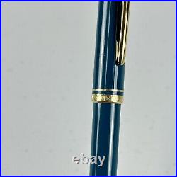 Montblanc GENERATION TURQUOISE Teal & GOLD Ballpoint Pen