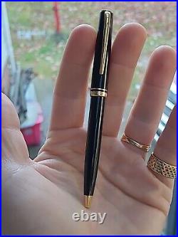 Montblanc Generation Black Gold Plated Ballpoint Pen. Black Ink Made In Germany