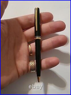 Montblanc Generation Black Gold Plated Ballpoint Pen. Black Ink Made In Germany