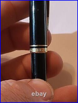 Montblanc Generation Black Gold Plated Ballpoint Pen. Black Ink Made In Germany