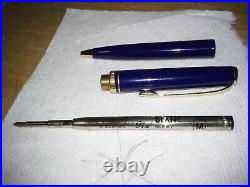 Montblanc Generation Navy Blue Ballpoint Pen. Working. VGC