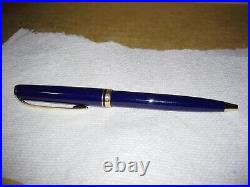 Montblanc Generation Navy Blue Ballpoint Pen. Working. VGC