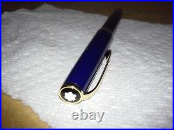 Montblanc Generation Navy Blue Ballpoint Pen. Working. VGC