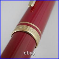 Montblanc Generation Red GT Ballpoint Pen with Box (Excellent) FREE SHIPPING