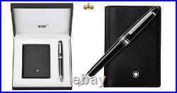 Montblanc Gift Set Meisterstuck Ballpoint Pen Meisterstuck Business Card Holder