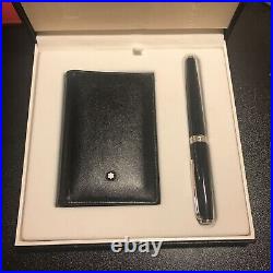 Montblanc Gift Set Meisterstuck Ballpoint Pen Meisterstuck Business Card Holder