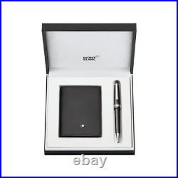 Montblanc Gift Set Meisterstuck Ballpoint Pen Meisterstuck Business Card Holder